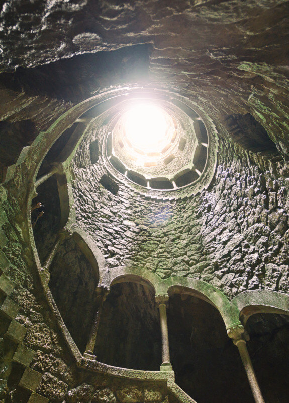 The Initiation Well at Sintra, Portugal