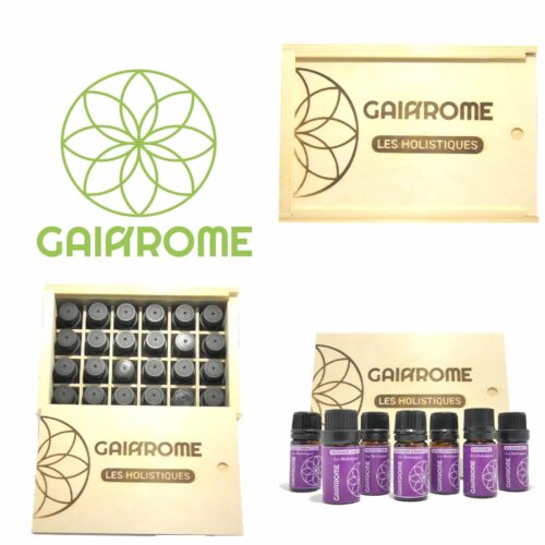 Le Coffret des 24 Synergies Holistiques Gaiarome