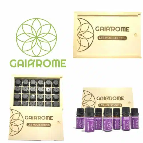 Le Coffret des 24 Synergies Holistiques Gaiarome