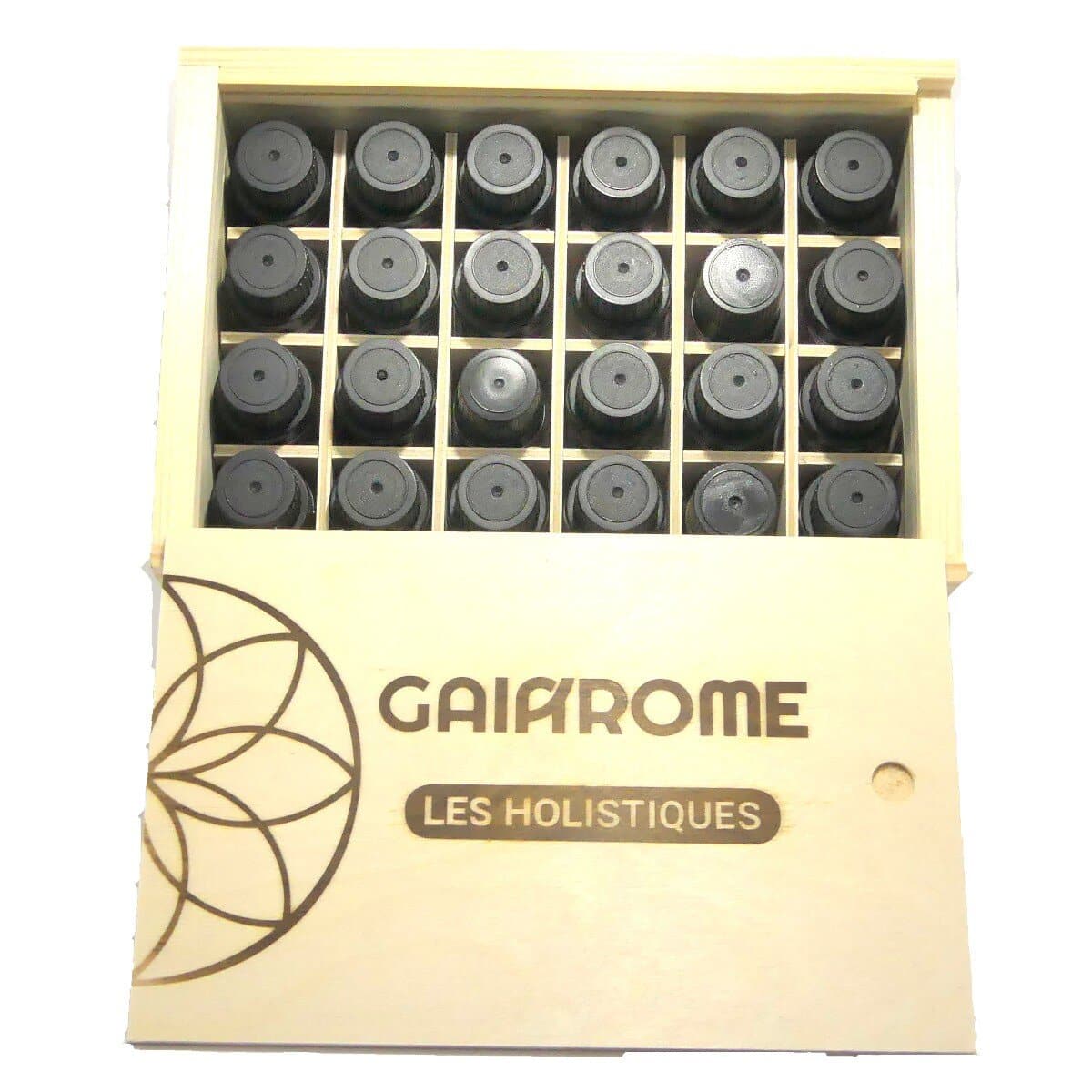 Le Coffret des 24 Synergies Holistiques Gaiarome