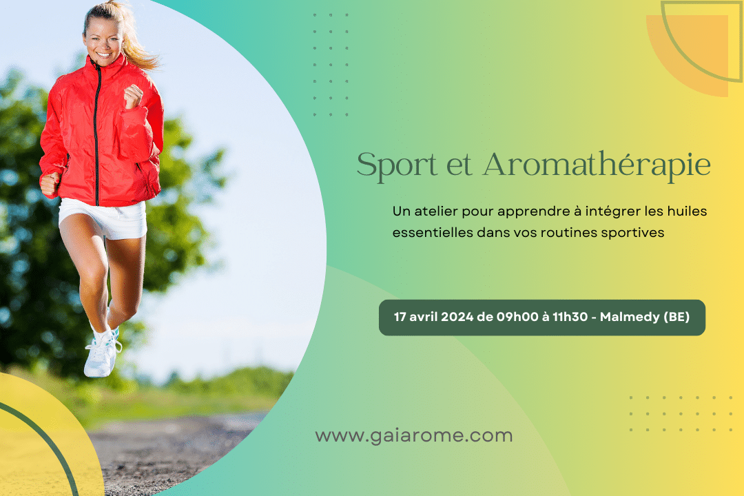 Formation Aromascience pour Sportifs : Sport et Aromathérapie - 17 Avril 2024