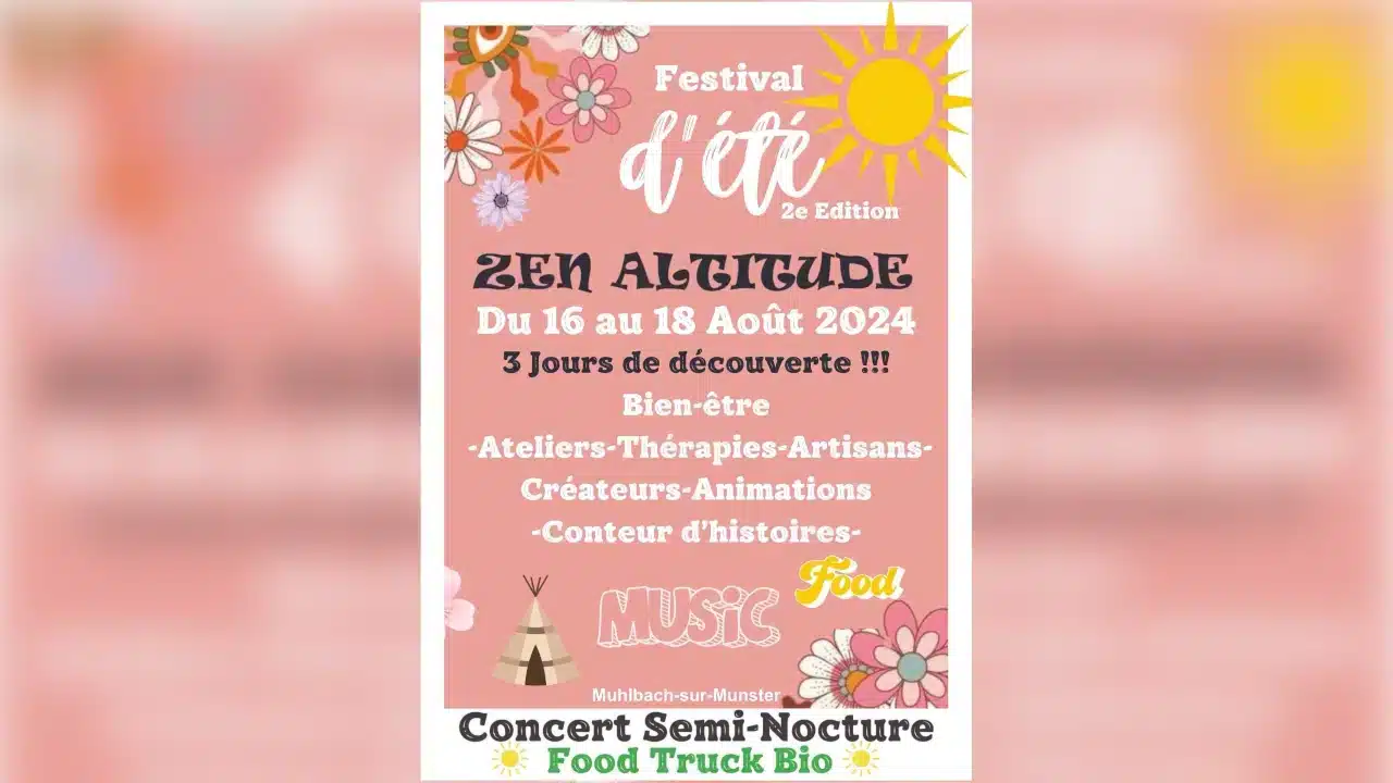 Festival Zen Altitude 2024