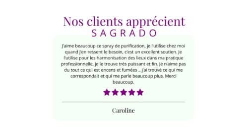 Sagrado, spray énergétique aux sept huiles sacrées par Gaiarome