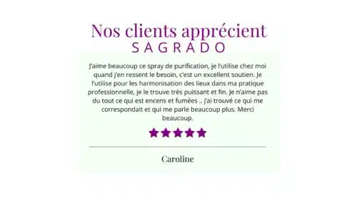 Sagrado, spray énergétique aux sept huiles sacrées par Gaiarome