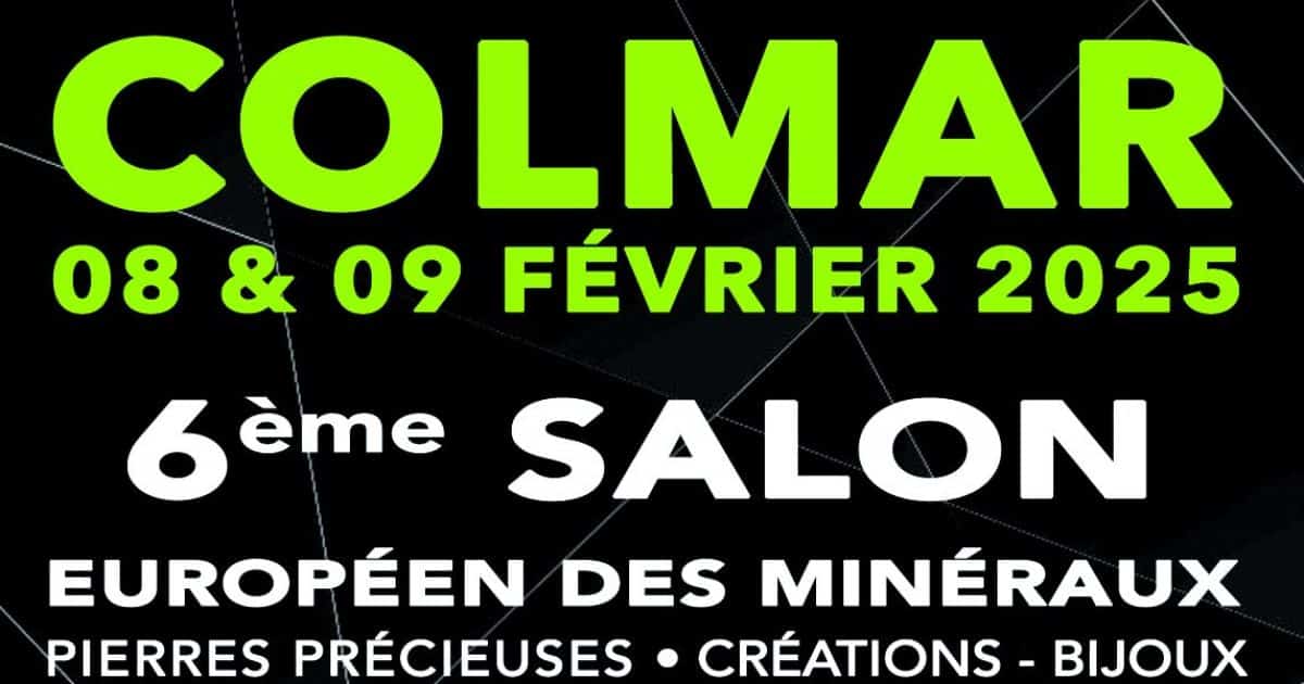 Salon des minéraux de Colmar