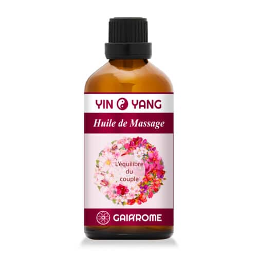 Huile de massage Yin Yang pour le couple