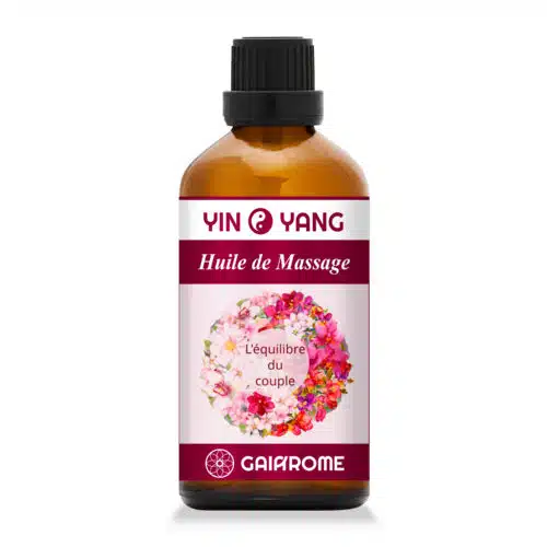Huile de massage Yin Yang pour le couple