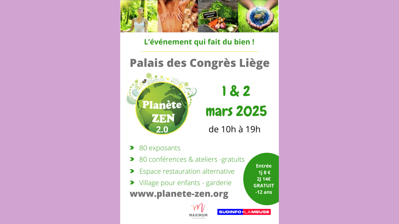 Salon planète zen 2.0 - Liège 2025
