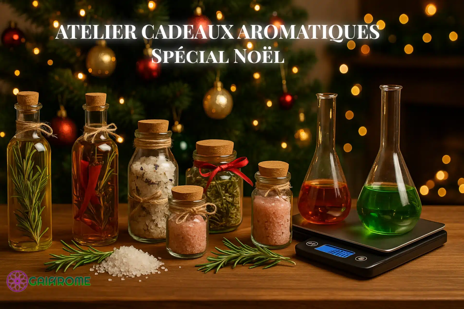 Atelier cadeaux Noël 2025 - Gaiarome